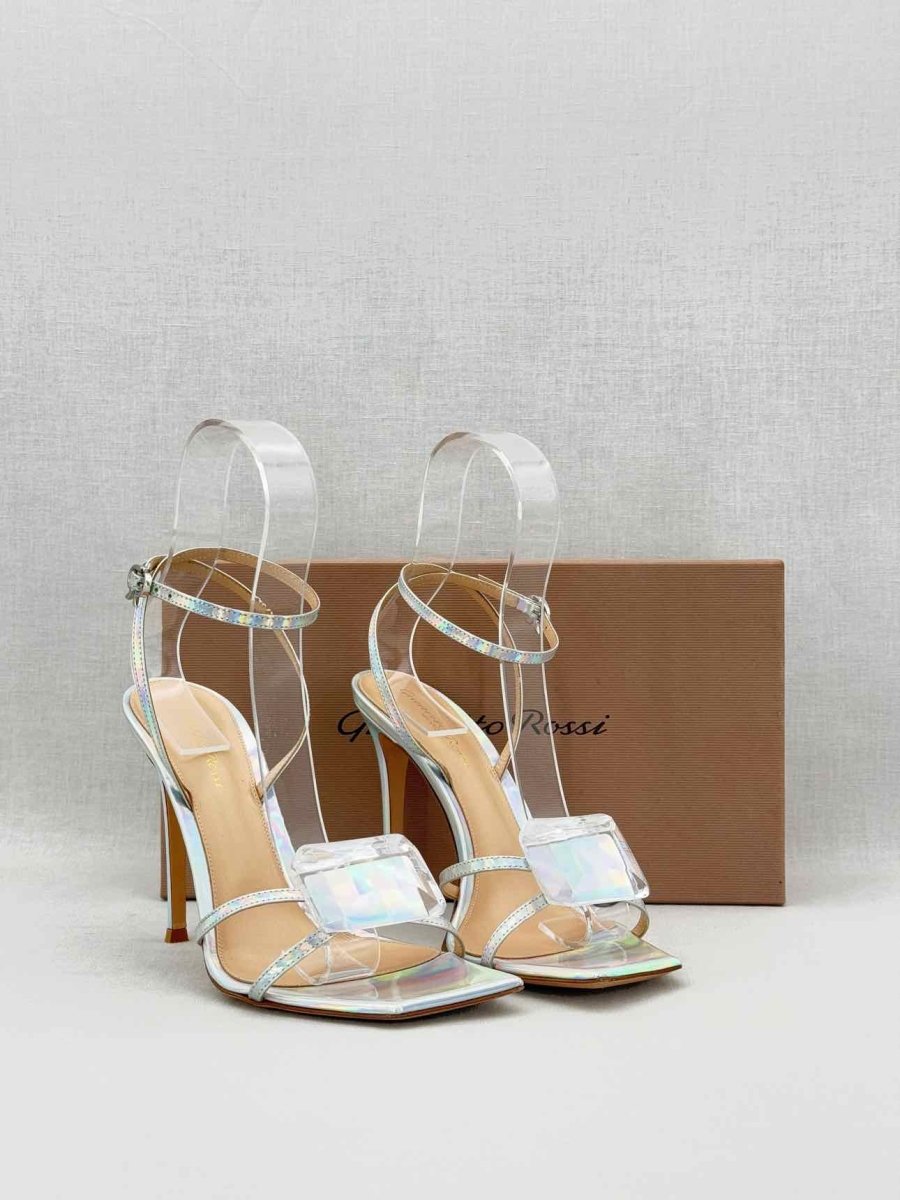Pre - loved GIANVITO ROSSI Size EU 39.5 Heeled Sandals at Reems Closet