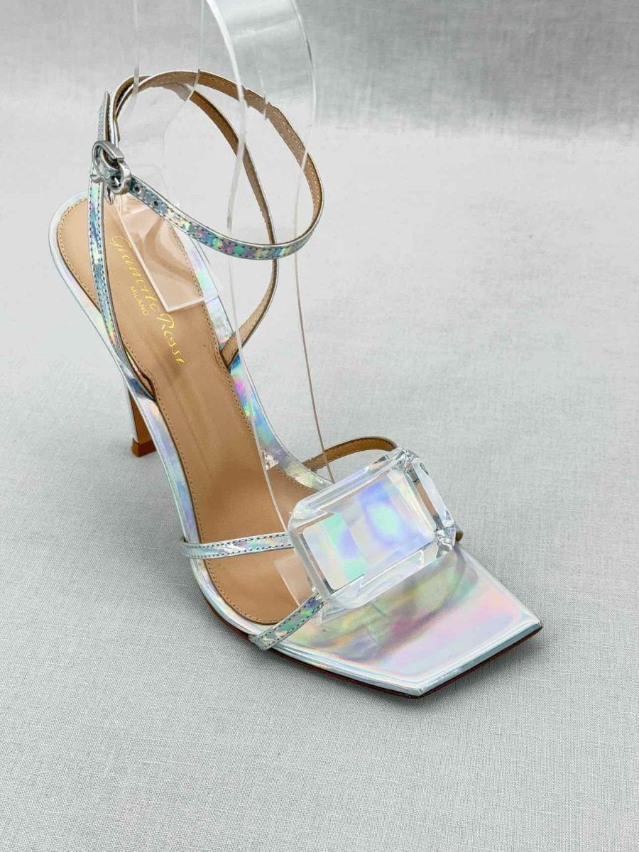 Pre - loved GIANVITO ROSSI Size EU 39.5 Heeled Sandals at Reems Closet