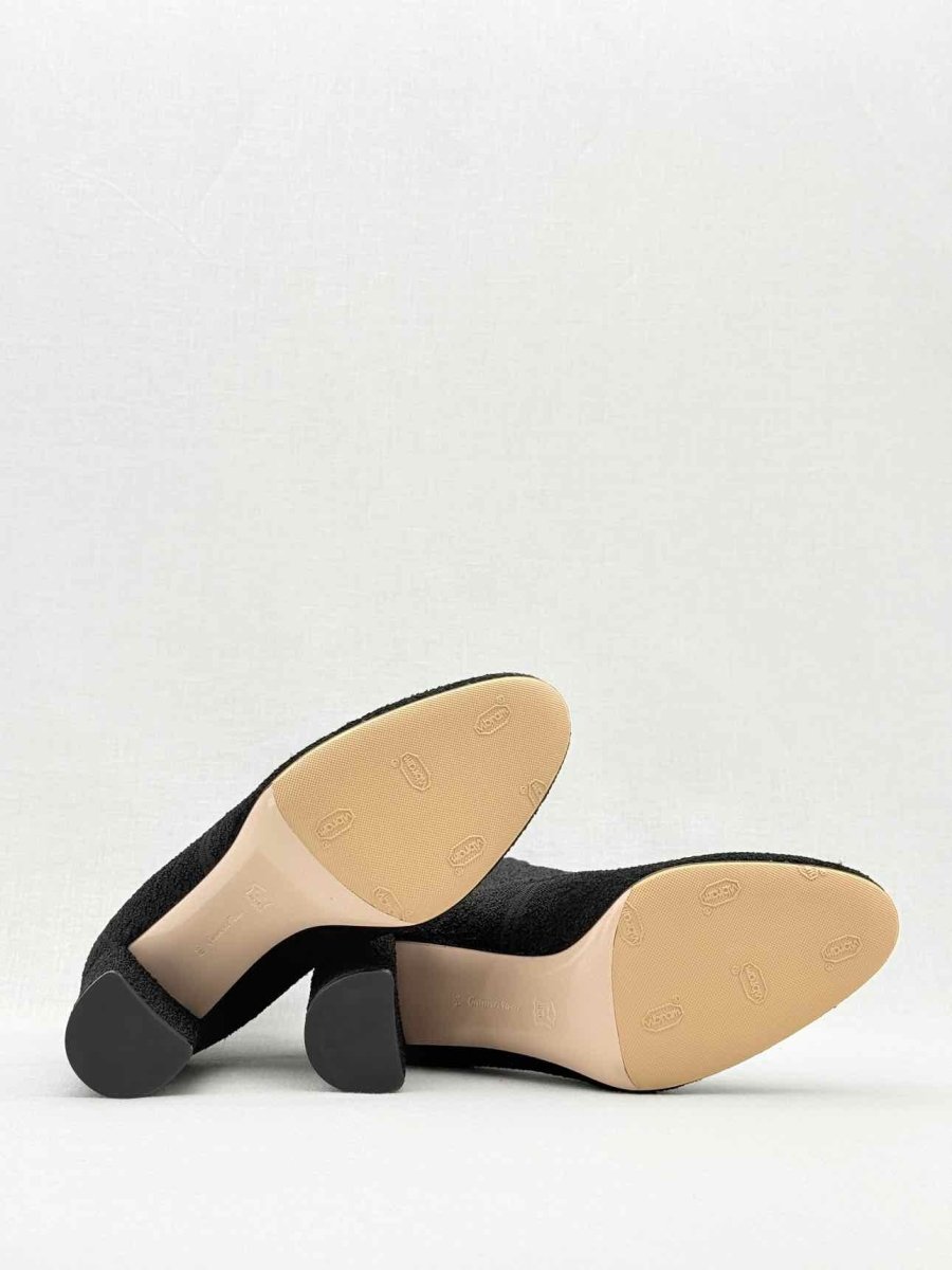 Pre - loved GIANVITO ROSSI Sock Black Size EU 39 Ankle Boots at Reems Closet