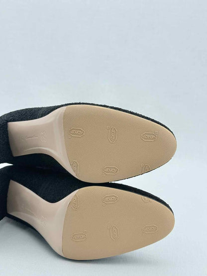 Pre - loved GIANVITO ROSSI Sock Black Size EU 39 Ankle Boots at Reems Closet