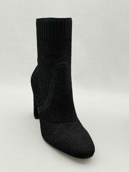 Pre - loved GIANVITO ROSSI Sock Black Size EU 39 Ankle Boots at Reems Closet