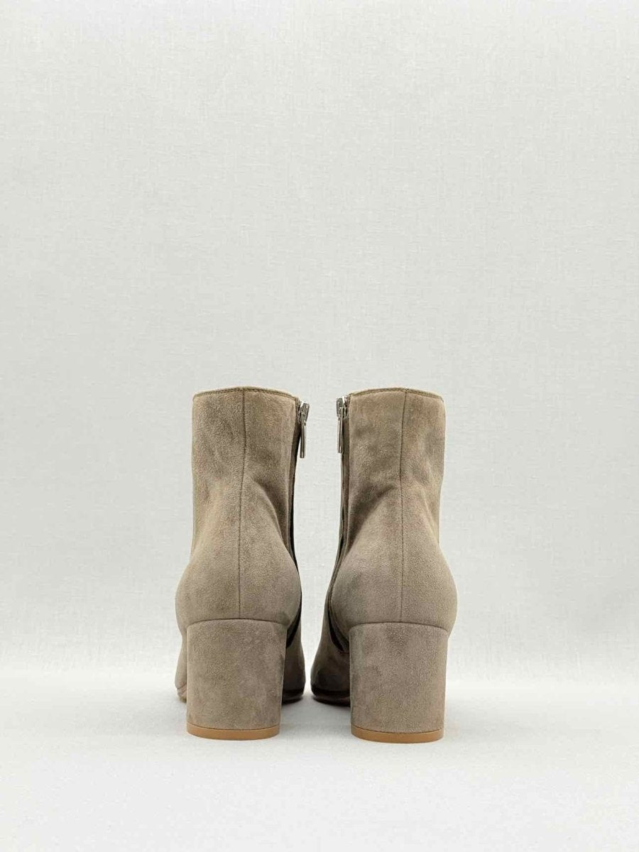 Pre - loved GIANVITO ROSSI Taupe Size EU 36 Ankle Boots at Reems Closet