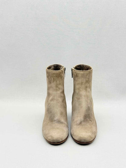 Pre - loved GIANVITO ROSSI Taupe Size EU 36 Ankle Boots at Reems Closet