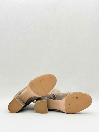 Pre - loved GIANVITO ROSSI Taupe Size EU 36 Ankle Boots at Reems Closet