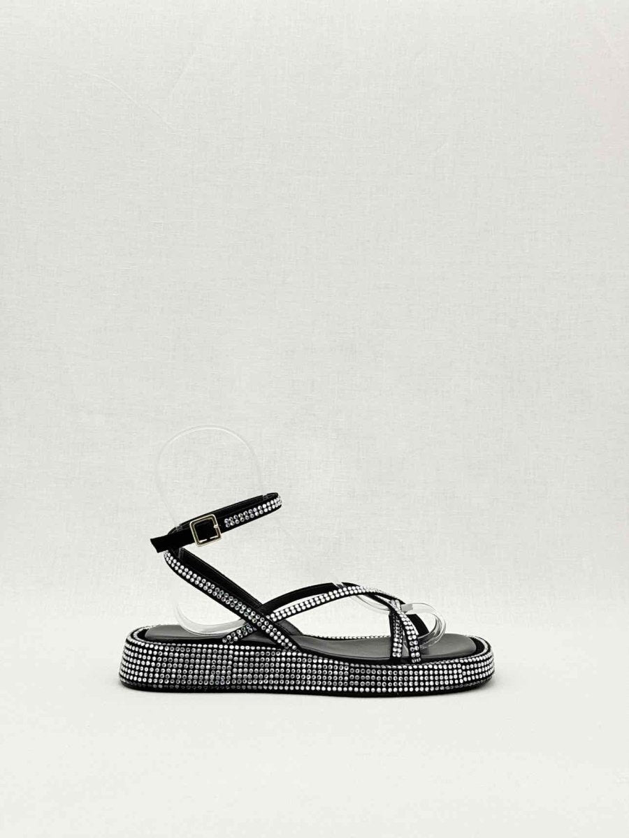 Pre - loved GIA/RHW Rosie 16 Black Size EU 36 Sandals at Reems Closet