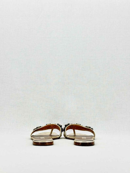 Pre - loved GINA Beige Size EU 38 Slides at Reems Closet