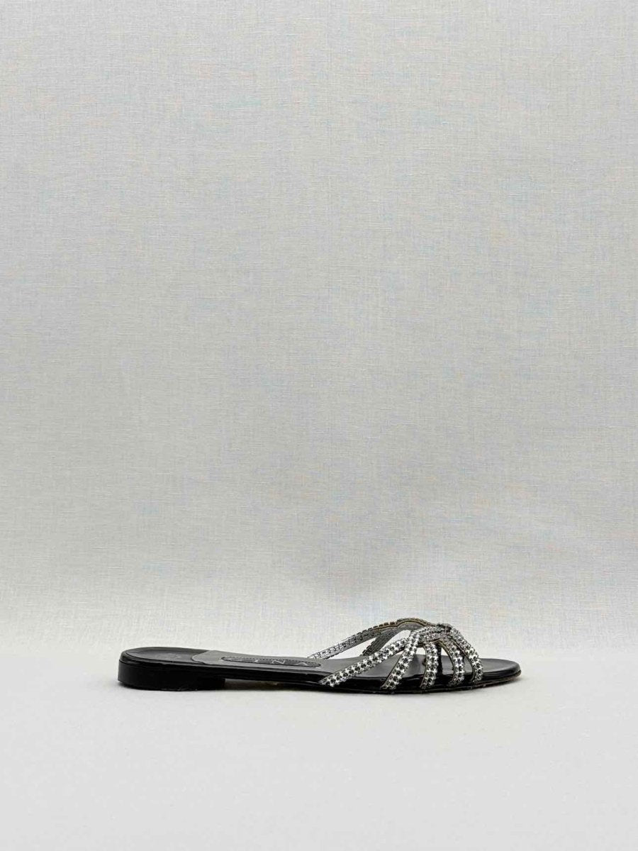 Pre - loved GINA Black Size EU 36.5 Sandals at Reems Closet