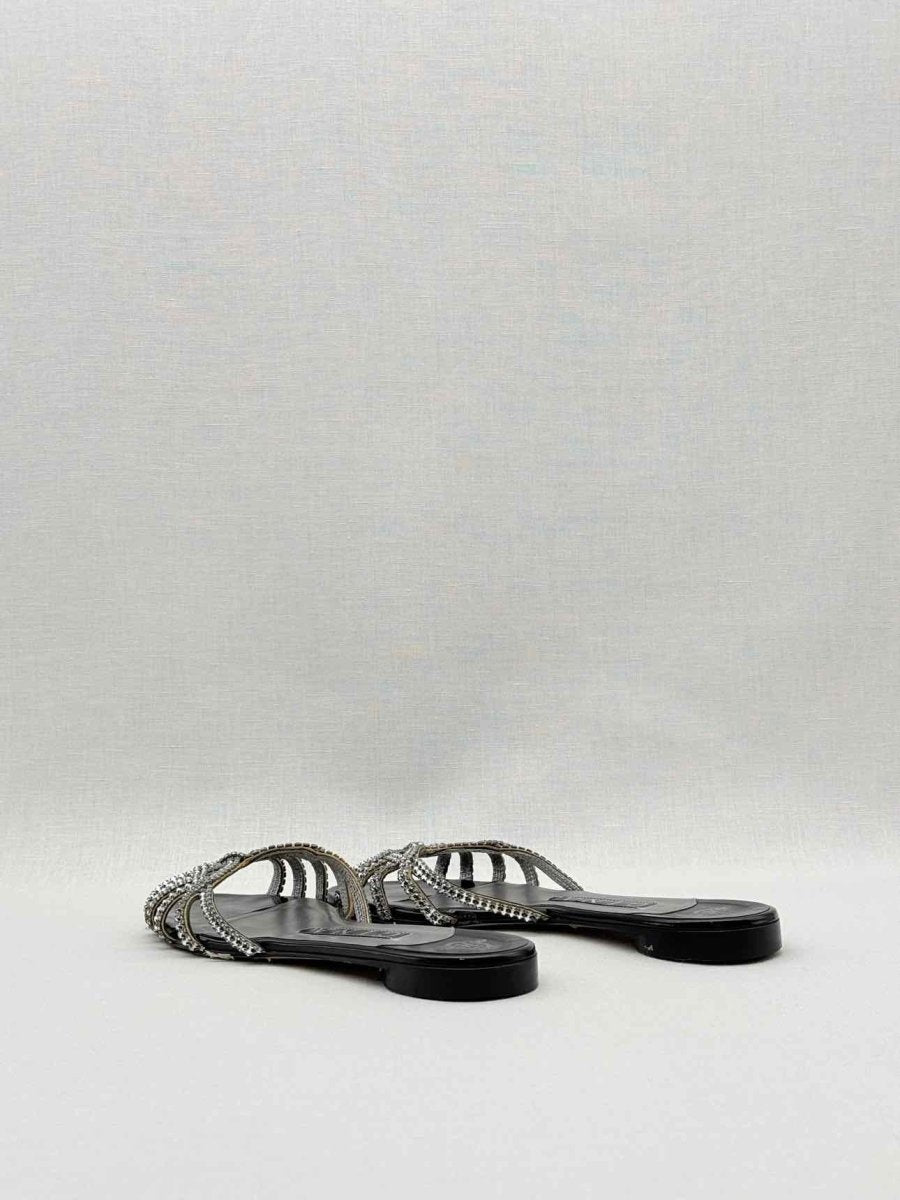 Pre - loved GINA Black Size EU 36.5 Sandals at Reems Closet