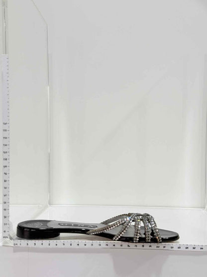 Pre - loved GINA Black Size EU 36.5 Sandals at Reems Closet