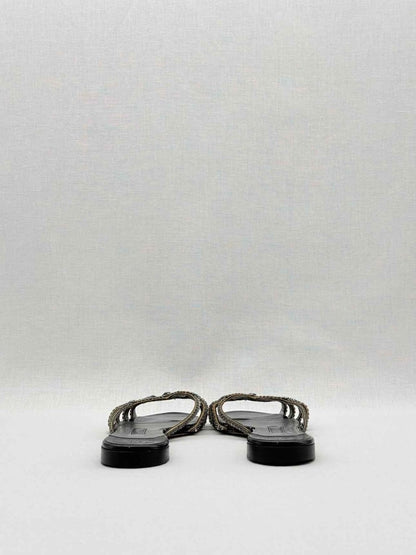 Pre - loved GINA Black Size EU 36.5 Sandals at Reems Closet