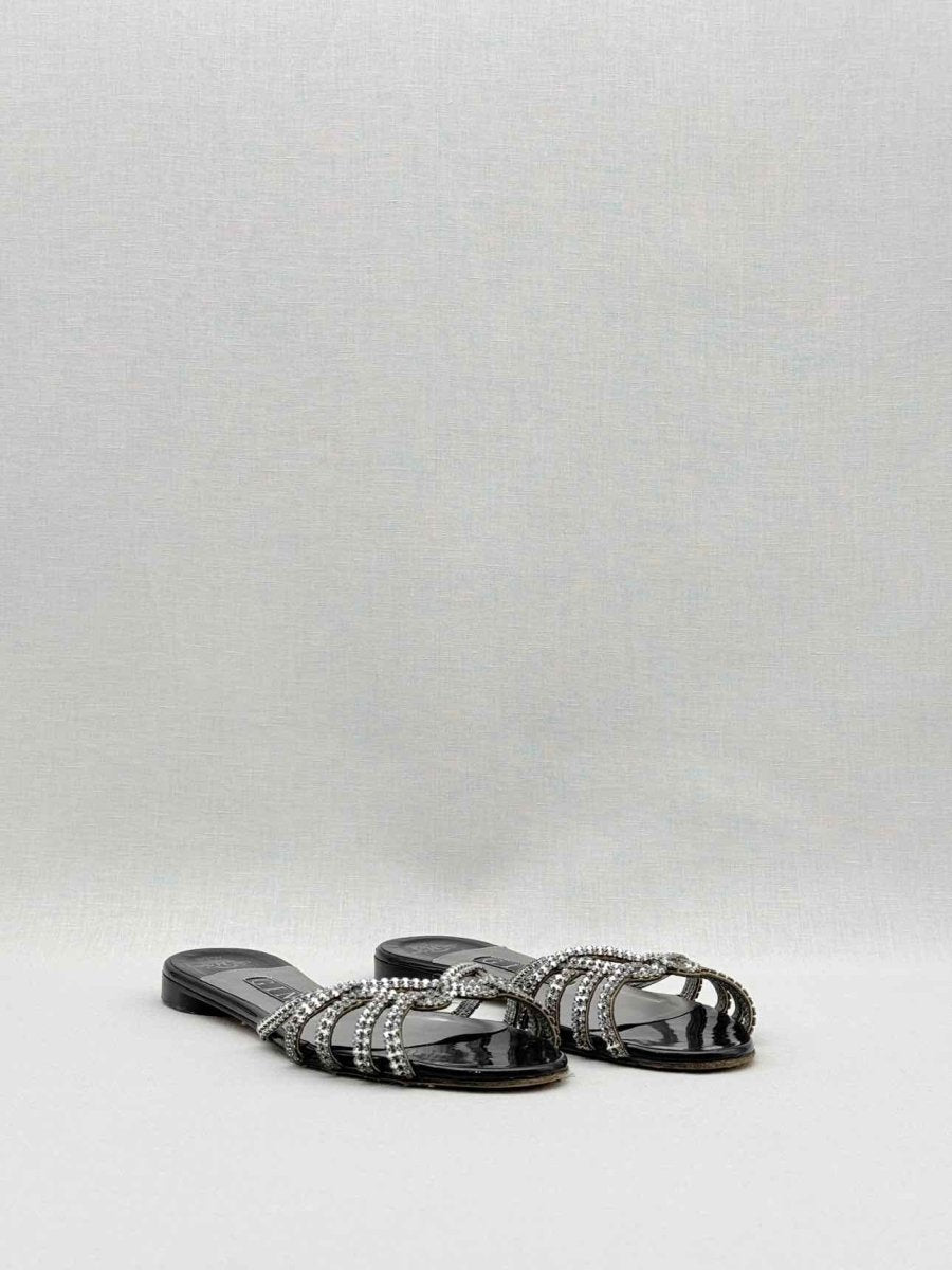 Pre - loved GINA Black Size EU 36.5 Sandals at Reems Closet