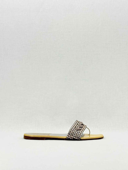 Pre - loved GINA Gold Size EU 38 Slides at Reems Closet