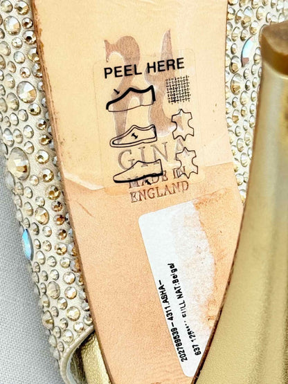 Pre - loved GINA Gold Size EU 39 Pumps at Reems Closet