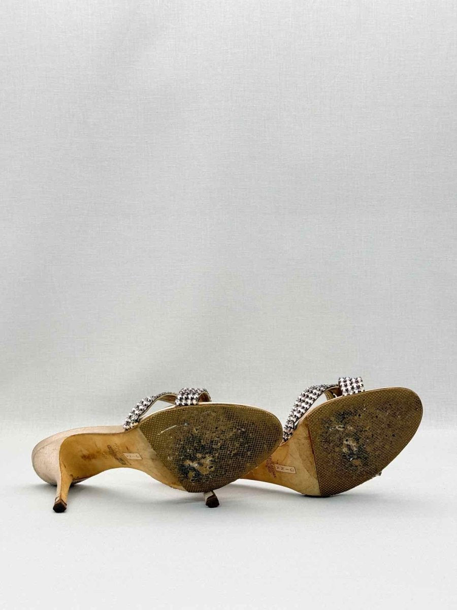 Pre-loved GINA Peach Size EU 39.5 Mules at Reems Closet