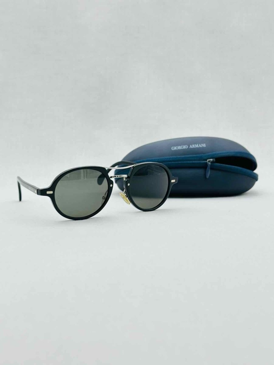 Pre - loved GIORGIO ARMANI Black Sunglasses at Reems Closet
