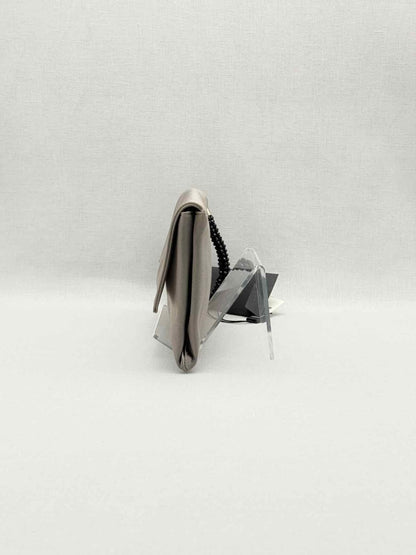 Pre-loved GIORGIO ARMANI Grey Clutch at Reems Closet