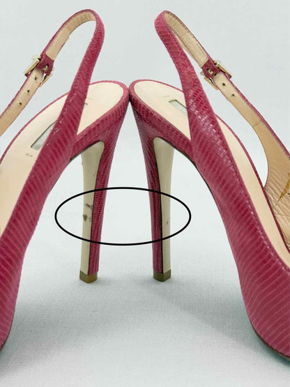 Pre - loved GIORGIO ARMANI Pink Size EU 36 Heeled Sandals at Reems Closet