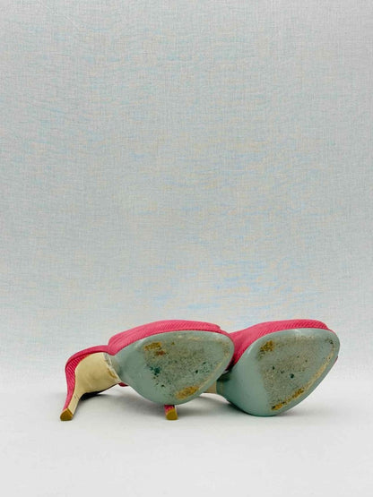 Pre - loved GIORGIO ARMANI Pink Size EU 36 Heeled Sandals at Reems Closet