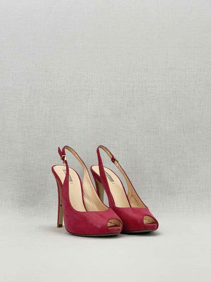 Pre - loved GIORGIO ARMANI Pink Size EU 36 Heeled Sandals at Reems Closet