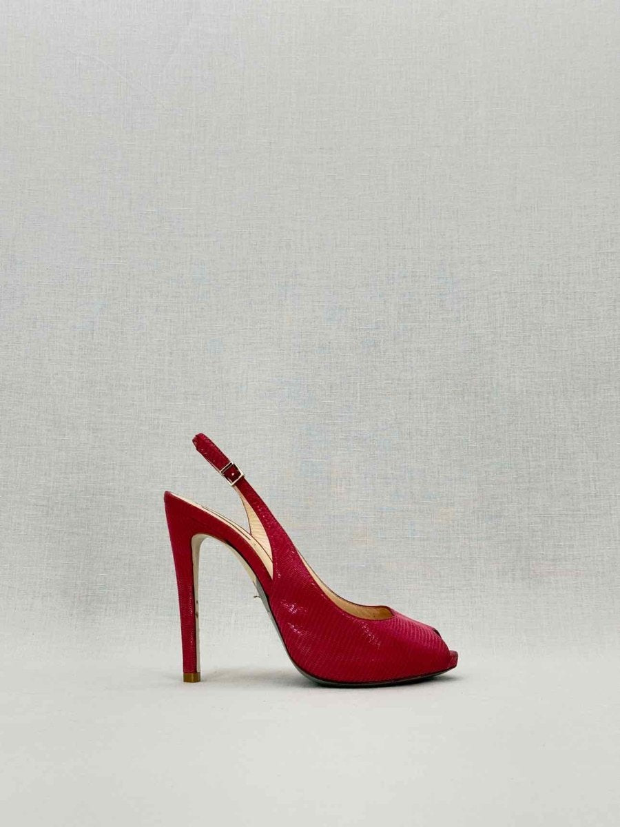 Pre - loved GIORGIO ARMANI Pink Size EU 36 Heeled Sandals at Reems Closet