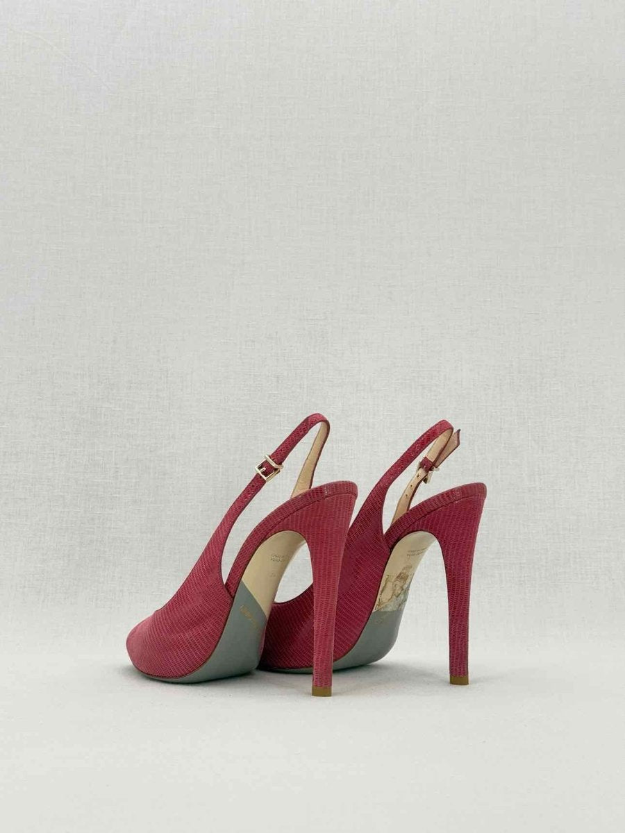 Pre - loved GIORGIO ARMANI Pink Size EU 36 Heeled Sandals at Reems Closet