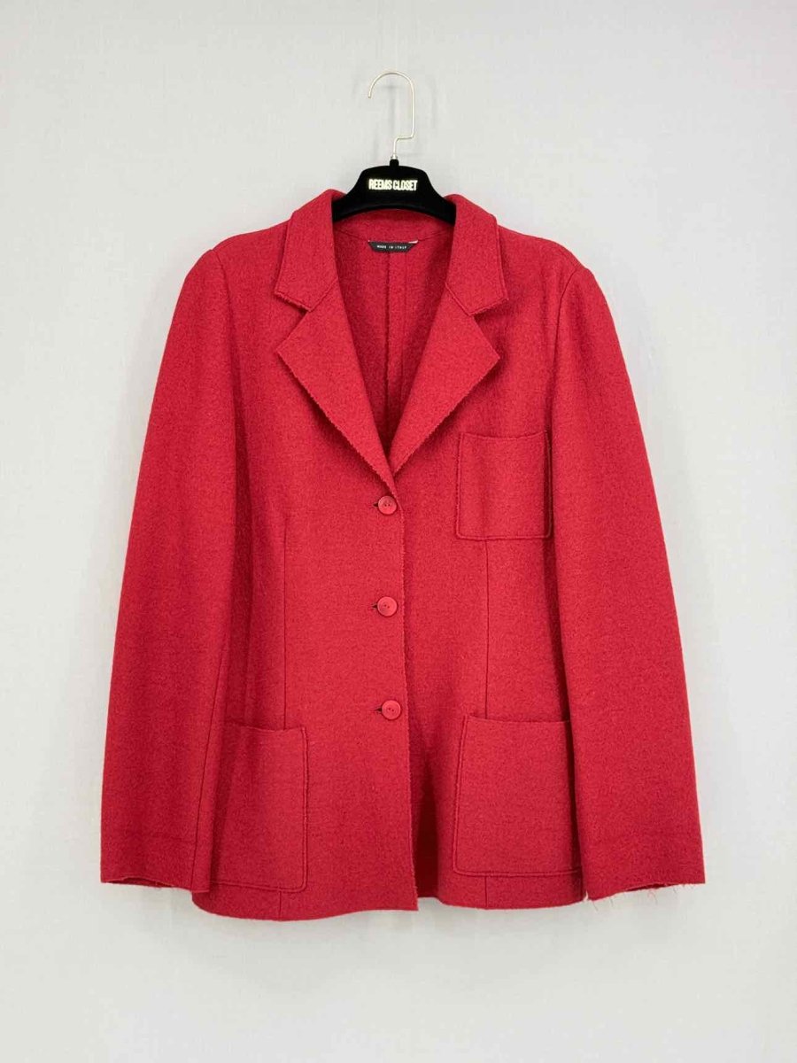 Pre - loved GIORGIO ARMANI Red Size Medium Jacket at Reems Closet