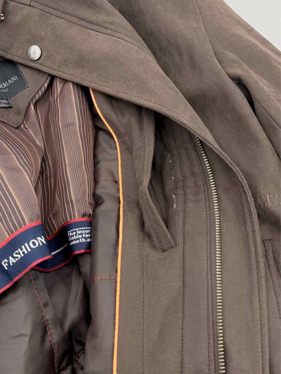 Pre - loved GIORGIO ARMANI Tan Size XXXLarge Jacket at Reems Closet