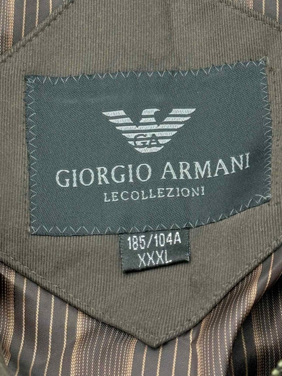 Pre - loved GIORGIO ARMANI Tan Size XXXLarge Jacket at Reems Closet