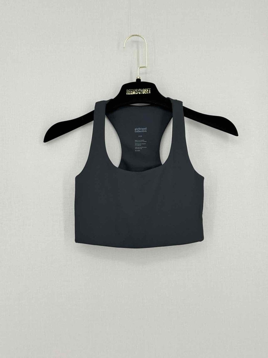 Pre-loved GIRLFRIEND COLLECTIVE Dylan Black Size XXSmall Bra at Reems Closet