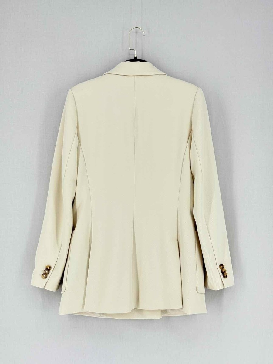 Pre - loved GIULIVA Beige Size Small Jacket & Pants Outfit at Reems Closet