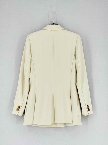 Pre - loved GIULIVA Beige Size Small Jacket & Pants Outfit at Reems Closet