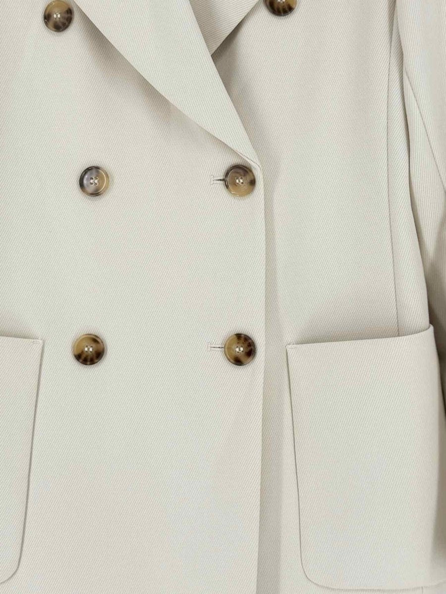 Pre - loved GIULIVA Beige Size Small Jacket & Pants Outfit at Reems Closet