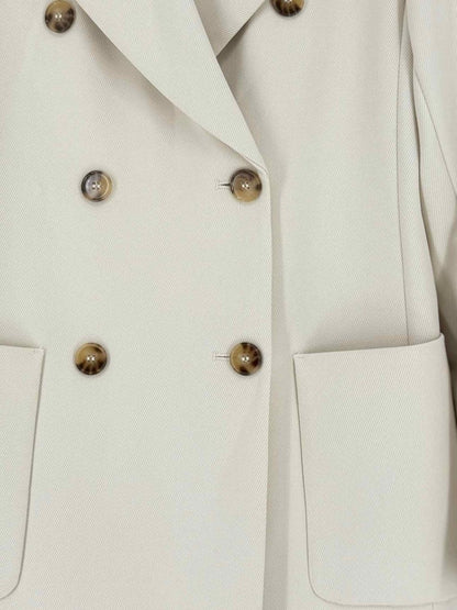 Pre - loved GIULIVA Beige Size Small Jacket & Pants Outfit at Reems Closet