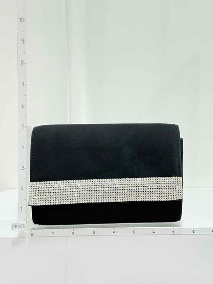Pre - loved GIUSEPPE ZANOTTI Black Clutch at Reems Closet