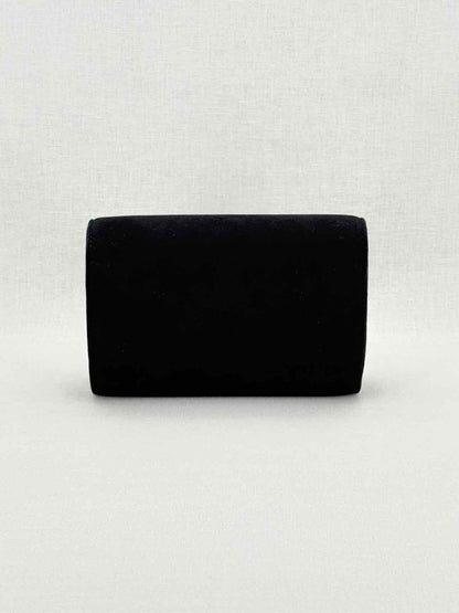 Pre - loved GIUSEPPE ZANOTTI Black Clutch at Reems Closet