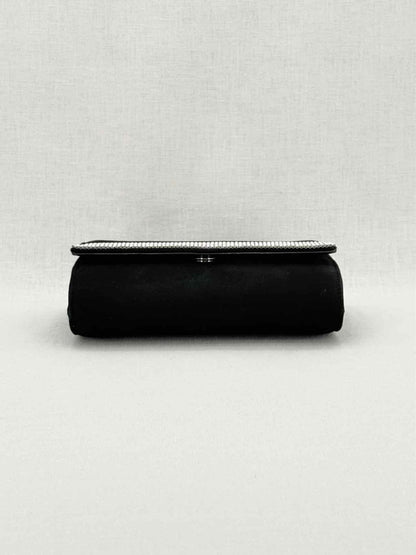 Pre - loved GIUSEPPE ZANOTTI Black Clutch at Reems Closet