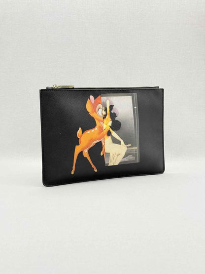 Pre-loved GIVENCHY Bambi Black Pouch at Reems Closet