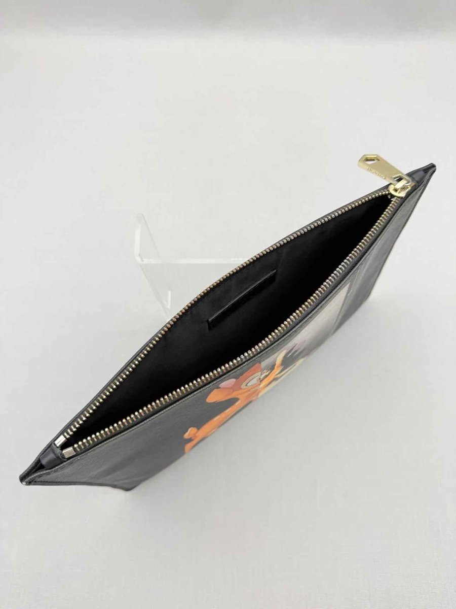 Pre-loved GIVENCHY Bambi Black Pouch at Reems Closet