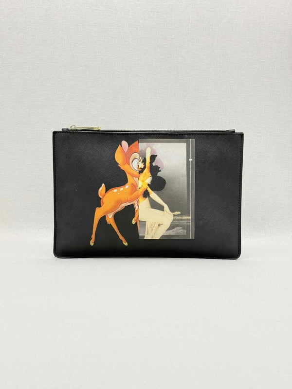 Pre-loved GIVENCHY Bambi Black Pouch at Reems Closet
