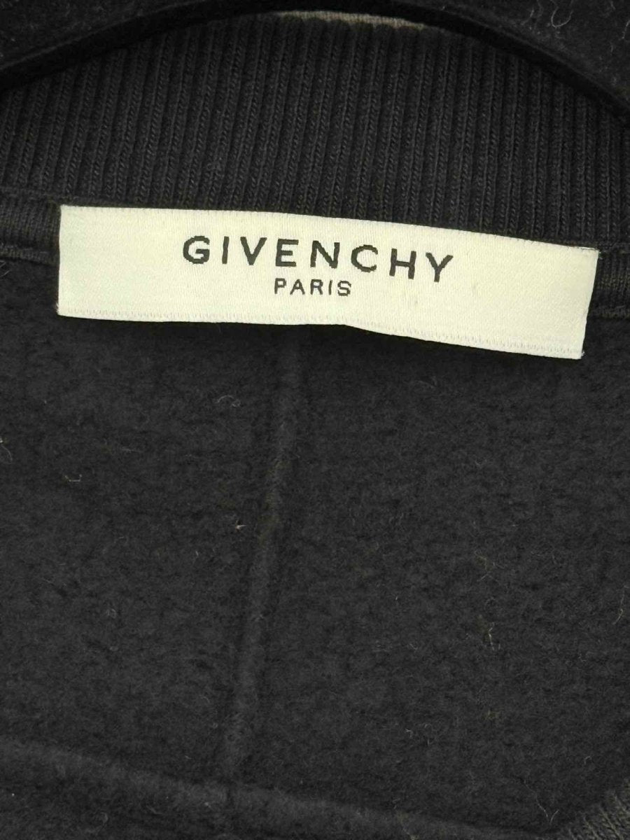 Pre - loved GIVENCHY Black Flame Size Small Sweater at Reems Closet