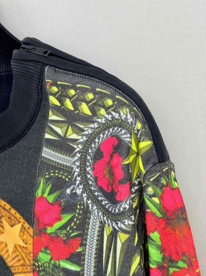Pre - loved GIVENCHY Black Multicolor Size Medium Sweatshirt at Reems Closet