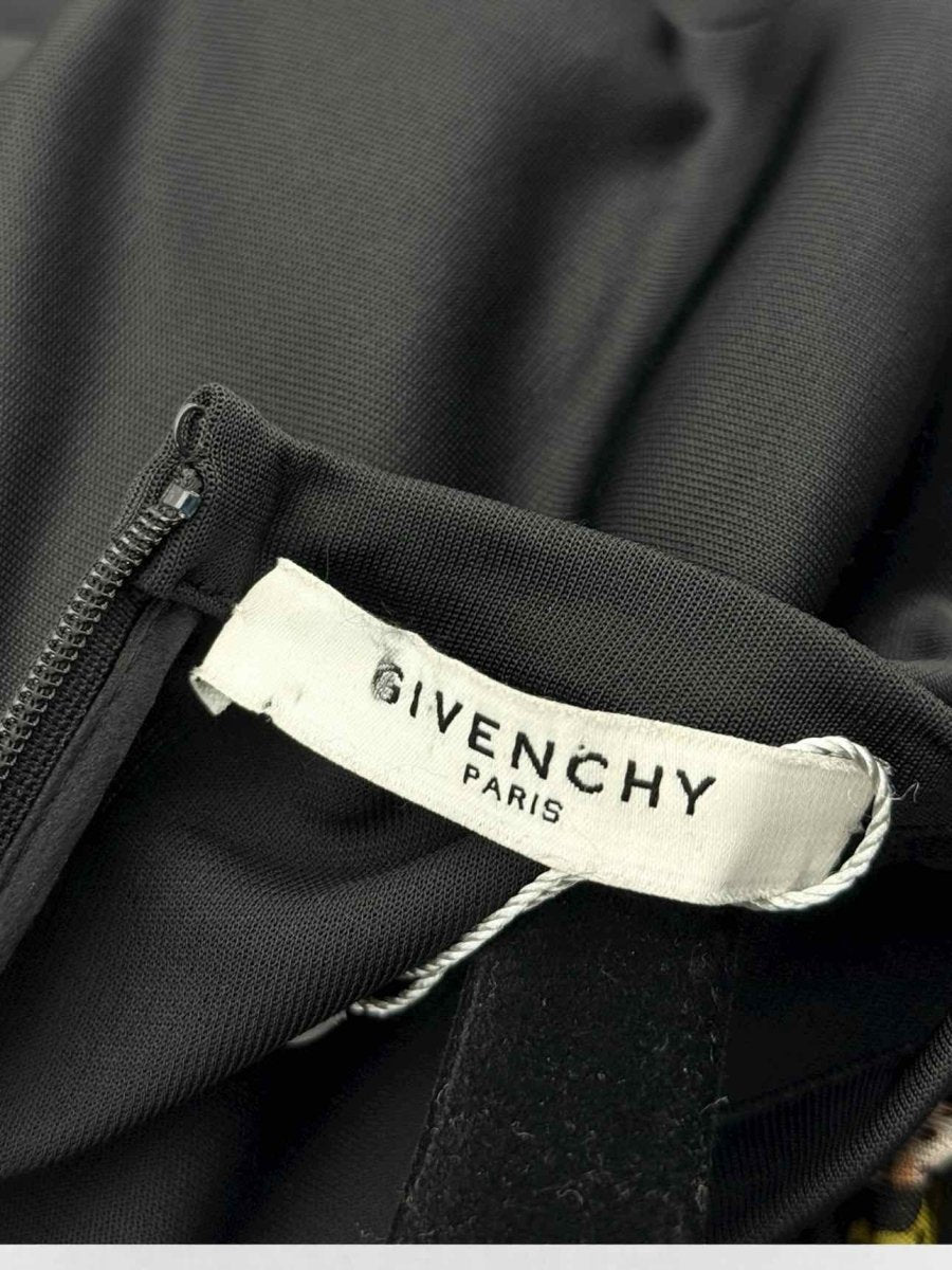 Pre - loved GIVENCHY Black Multicolor Size US 2 Long Dress at Reems Closet
