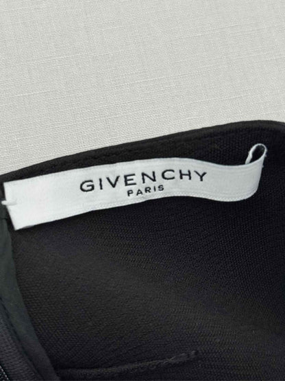 Pre - loved GIVENCHY Black Ribbed Size US 2 Body Top at Reems Closet