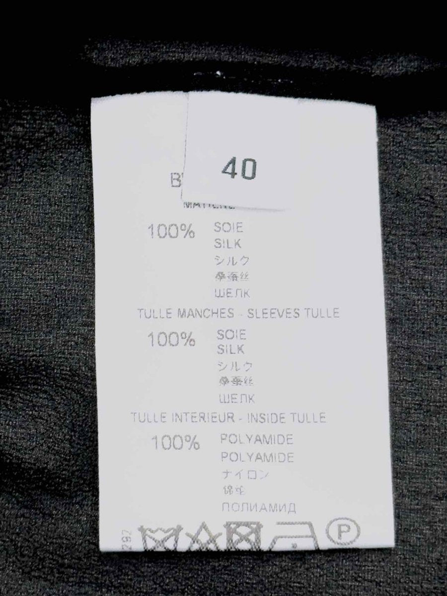 Pre - loved GIVENCHY Black Size US 6 Blouse at Reems Closet