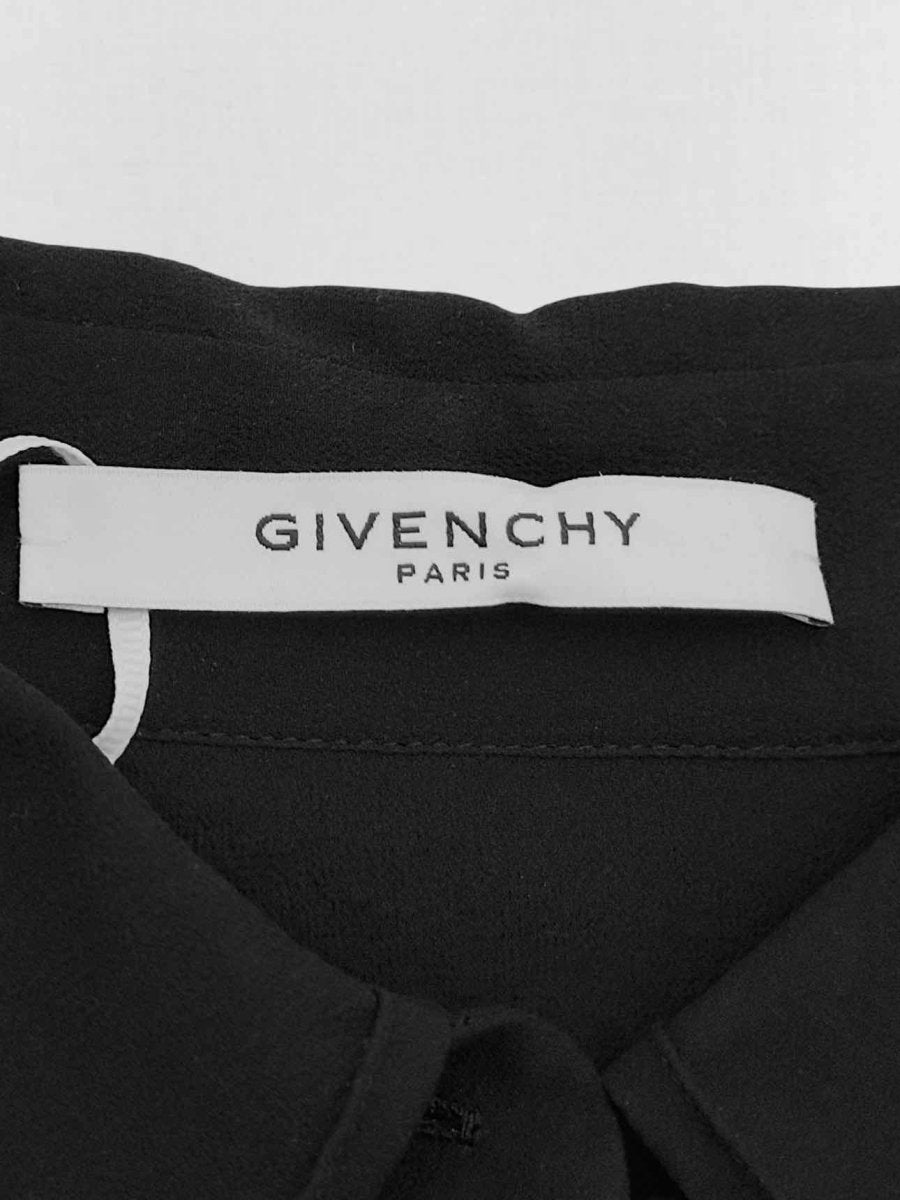Pre - loved GIVENCHY Black Size US 6 Blouse at Reems Closet