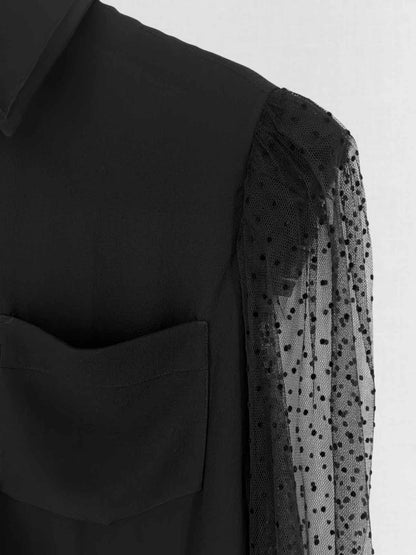 Pre - loved GIVENCHY Black Size US 6 Blouse at Reems Closet