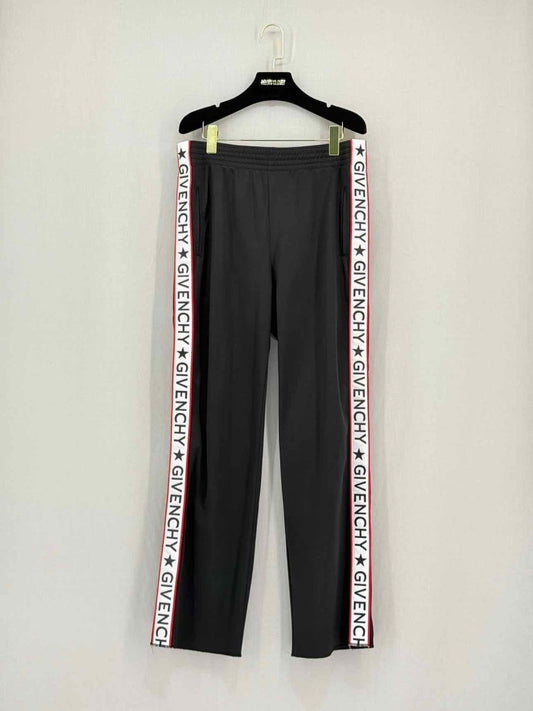 Pre - loved GIVENCHY Black w/ White Panel Size US 8 Pants at Reems Closet