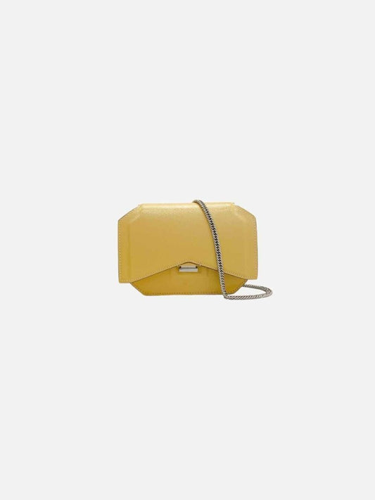 Pre - loved GIVENCHY Bow Cut Beige Clutch from Reems Closet