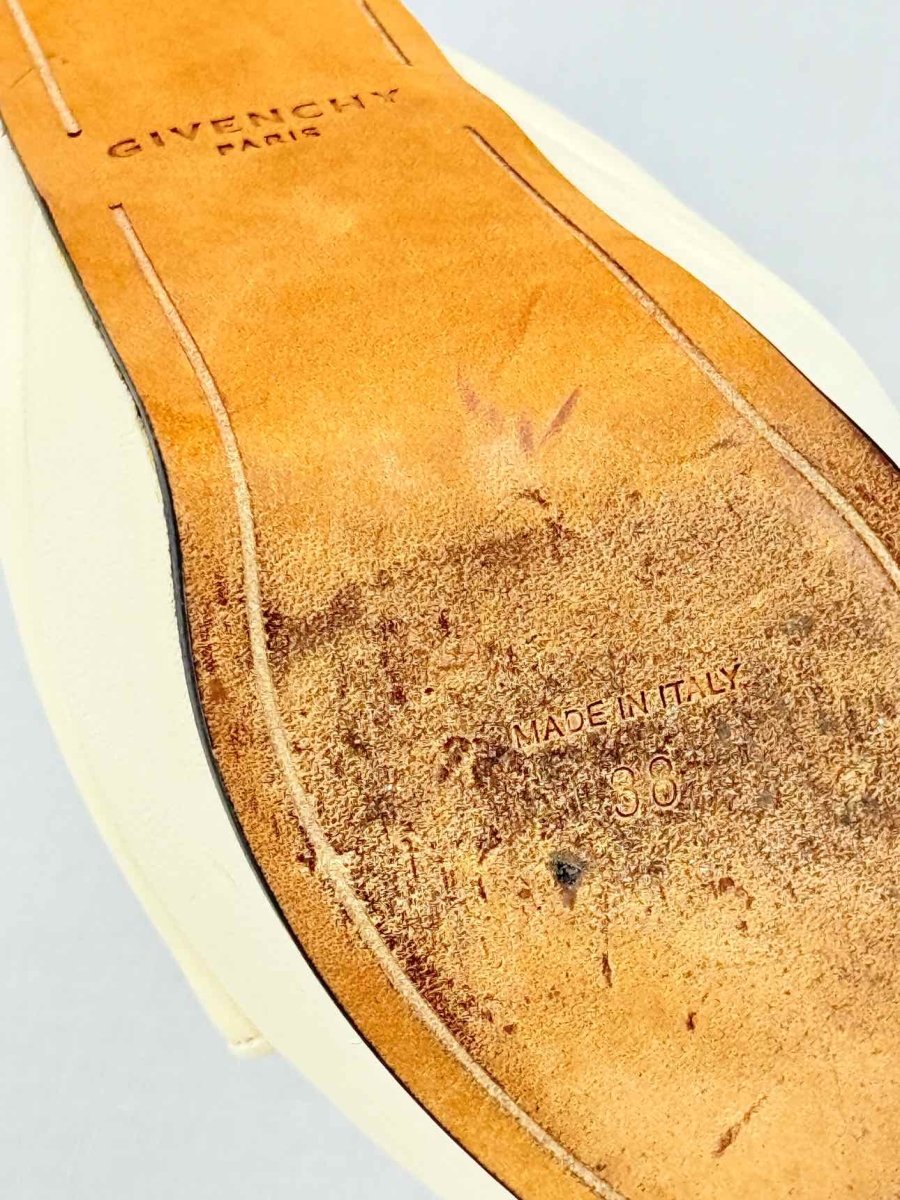 Pre - loved GIVENCHY Cream & Black Size EU 38 Heeled Sandals at Reems Closet