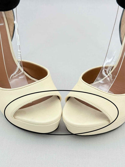 Pre - loved GIVENCHY Cream & Black Size EU 38 Heeled Sandals at Reems Closet